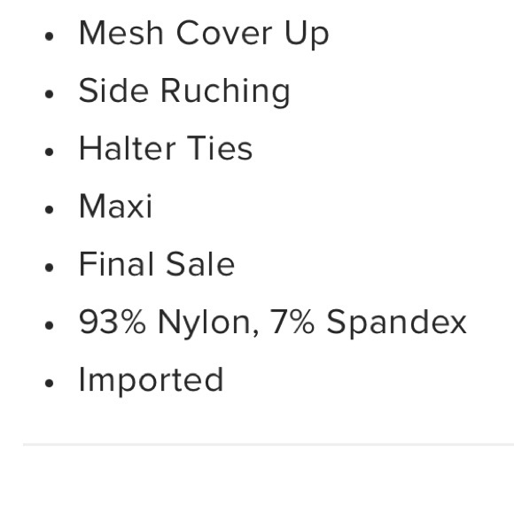 Island Cruising Mesh Maxi Dress Cover Up - Picture 3 of 4